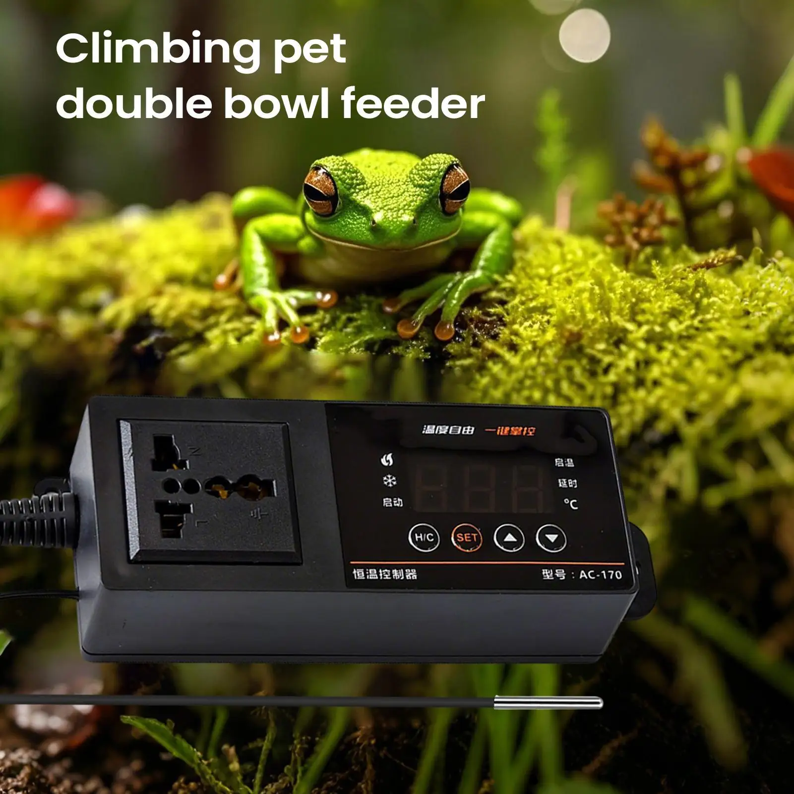 Pet Supplies Uk - Termostat do terrarium dla gadów z
