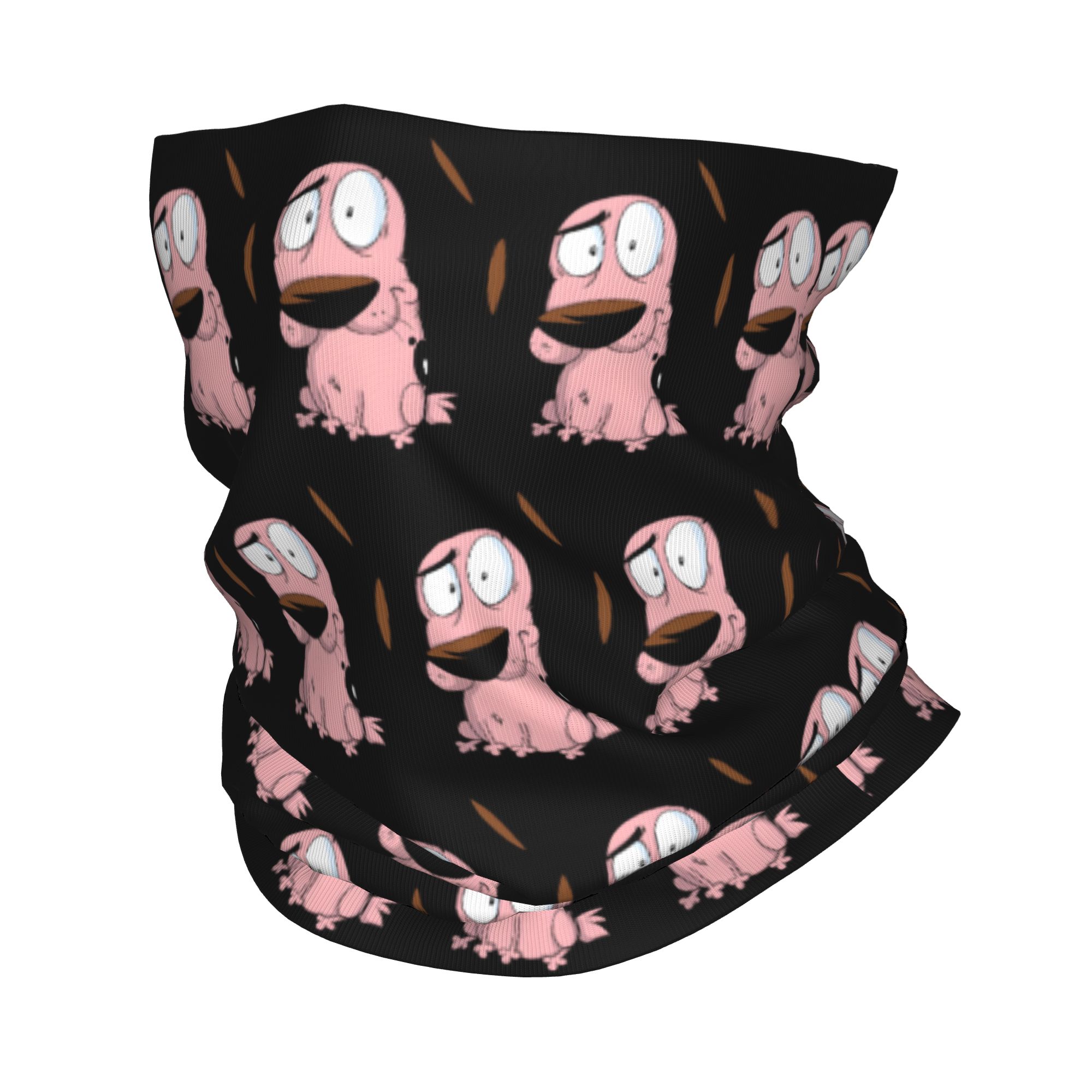 Dog Bandana Scarf - Opaska na głowę zimowa z motywem
