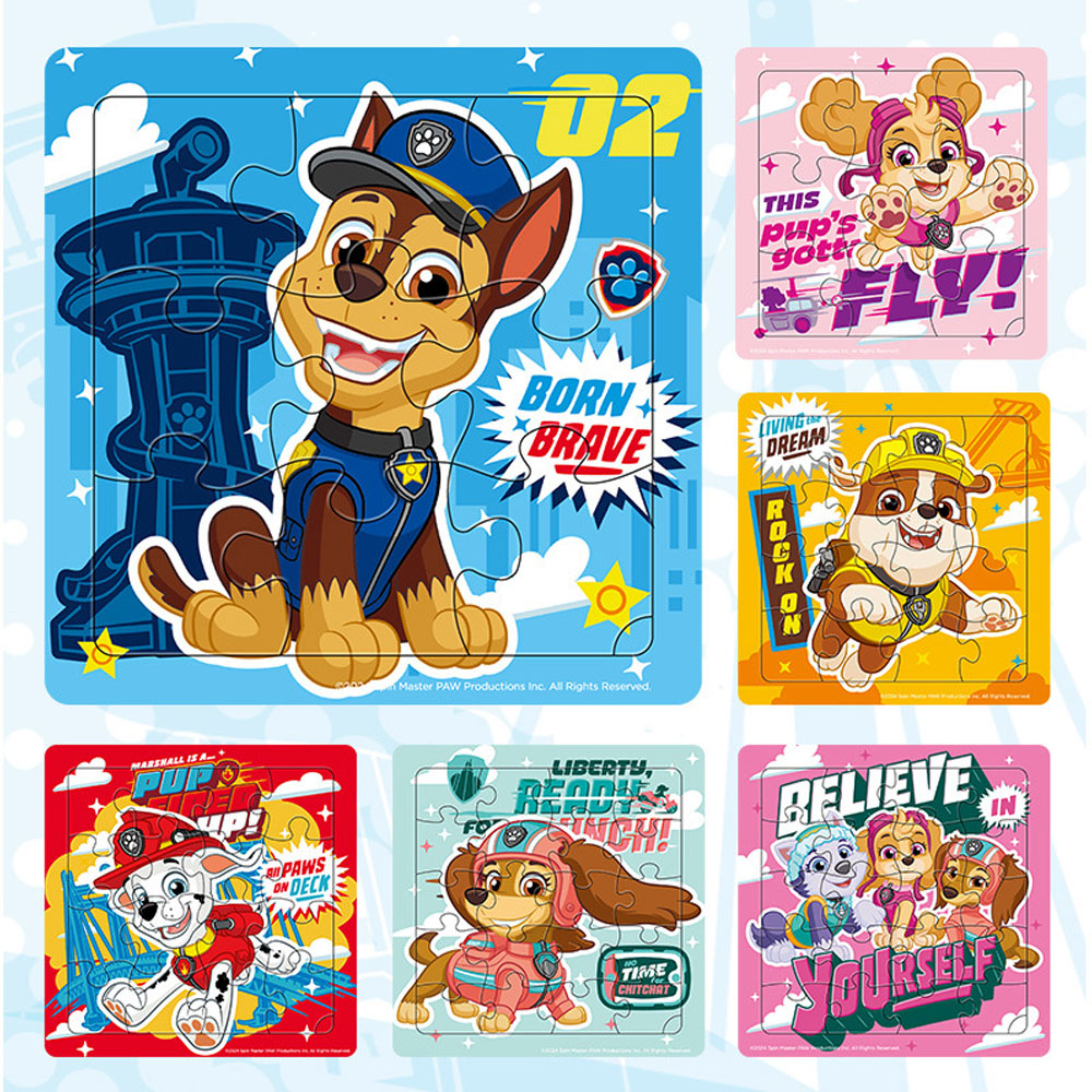 Pet Supplies Warehouse - Gorące 6 szt. Puzzle z pojazdami