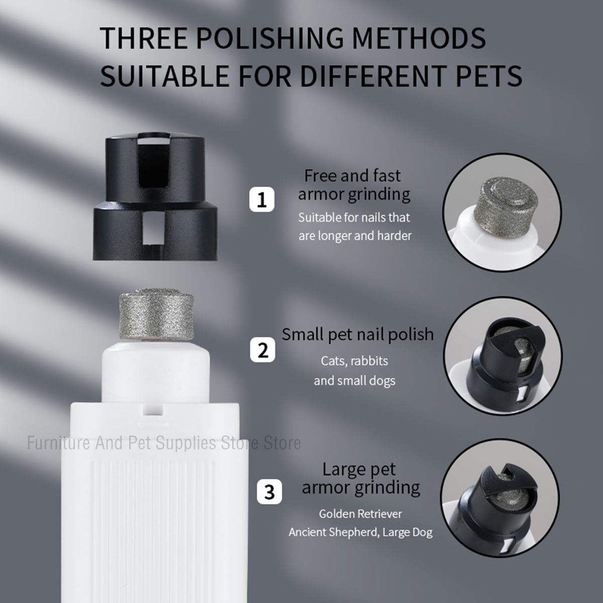 Elektryczne obcinacz do paznok – Pet Nail Grinder recenzja i cena