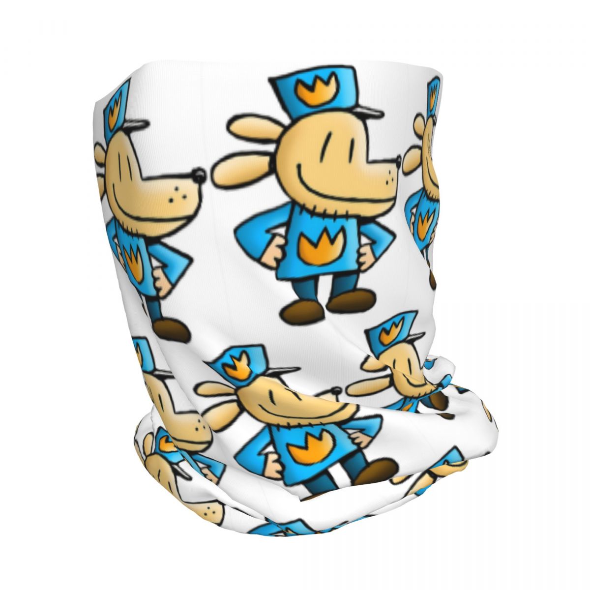 Komiks komediowy Dog Man, band – Dog Bandana Scarf recenzja i cena