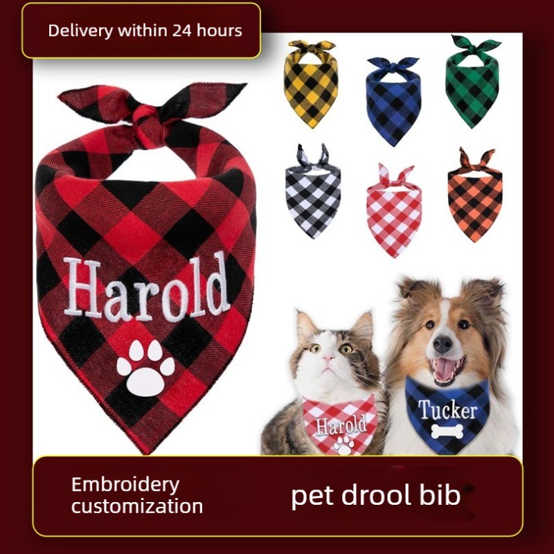 Haftowana Bandana dla Psa z Im – Dog Bandana Scarf recenzja i cena