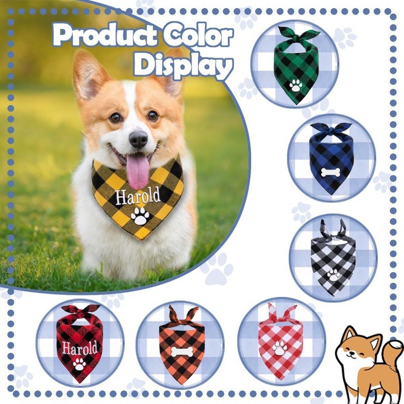 Haftowana Bandana dla Psa z Im – Dog Bandana Scarf recenzja i cena