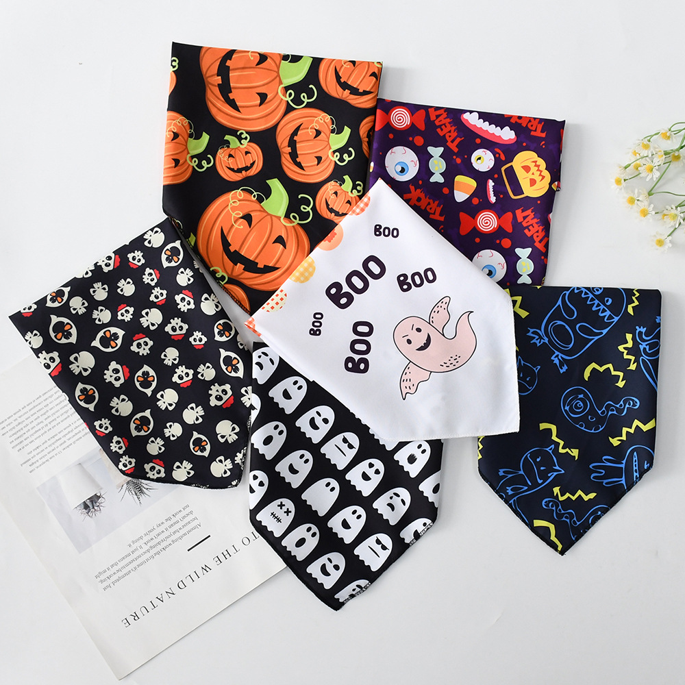 Halloweenowa bandana dla psa,  – Dog Bandana Scarf recenzja i cena